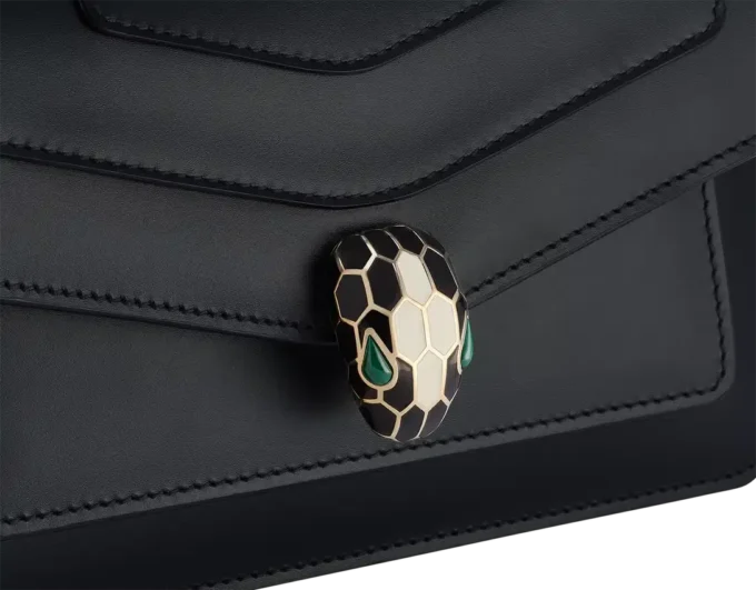 Bolso de hombro Serpenti Forever East-West