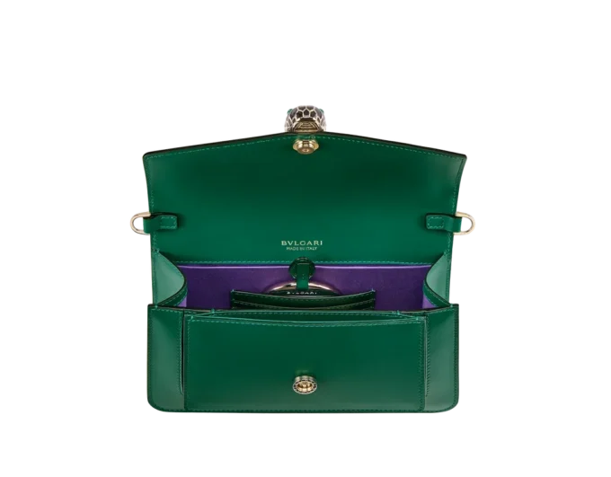 Bolso de hombro Serpenti Forever East-West