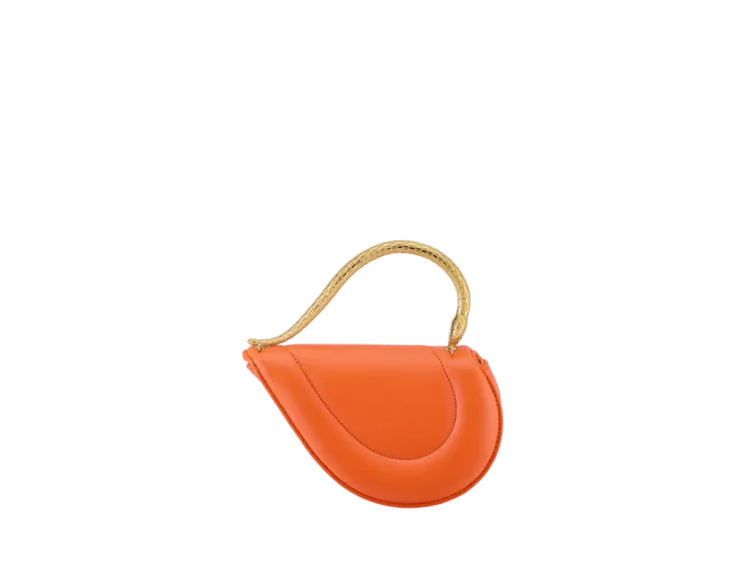 Bolso mini con asa superior Serpenti Cuoricino Bolso mini con asa superior Serpenti Cuoricino