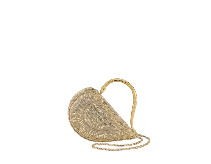 Bolso mini con asa superior Serpenti Cuoricino Bolso mini con asa superior Serpenti Cuoricino
