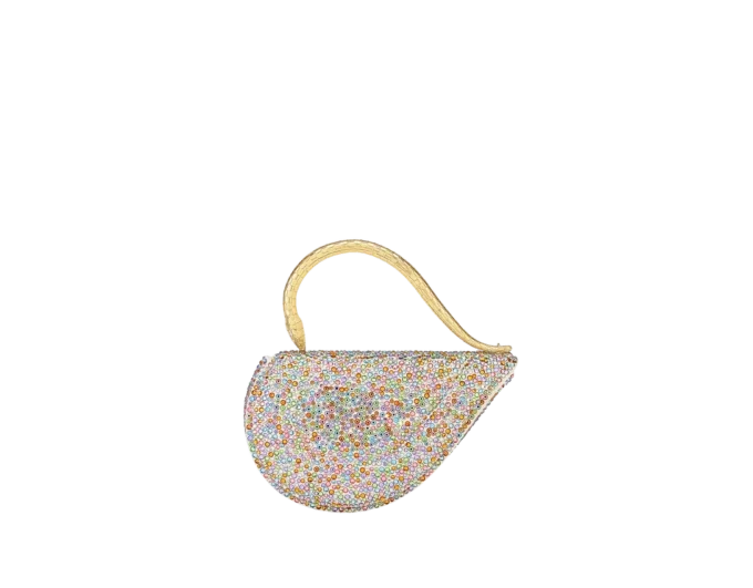 Bolso mini con asa superior Serpenti Cuoricino Bolso mini con asa superior Serpenti Cuoricino