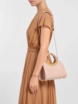 Bolso pequeño con asa superior Bvlgari Roma