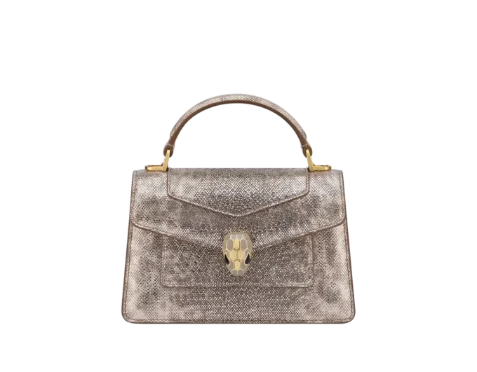 Bolso pequeño con asa superior Serpenti Forever