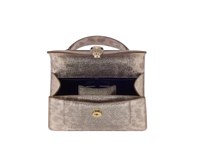 Bolso pequeño con asa superior Serpenti Forever