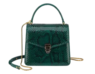 Bolso Serpenti Forever con asa superior