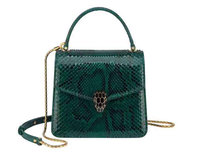 Bolso Serpenti Forever con asa superior Bolso Serpenti Forever con asa superior
