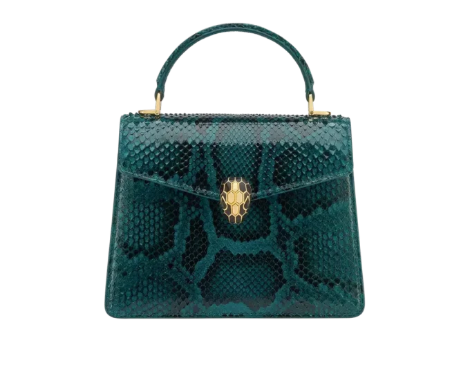 Bolso Serpenti Forever mediano con asa superior