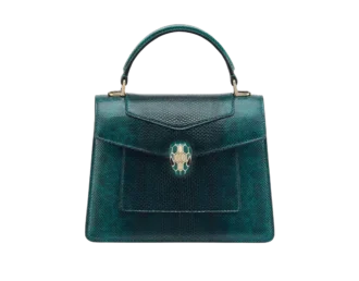 Bolso Serpenti Forever mediano con asa superior