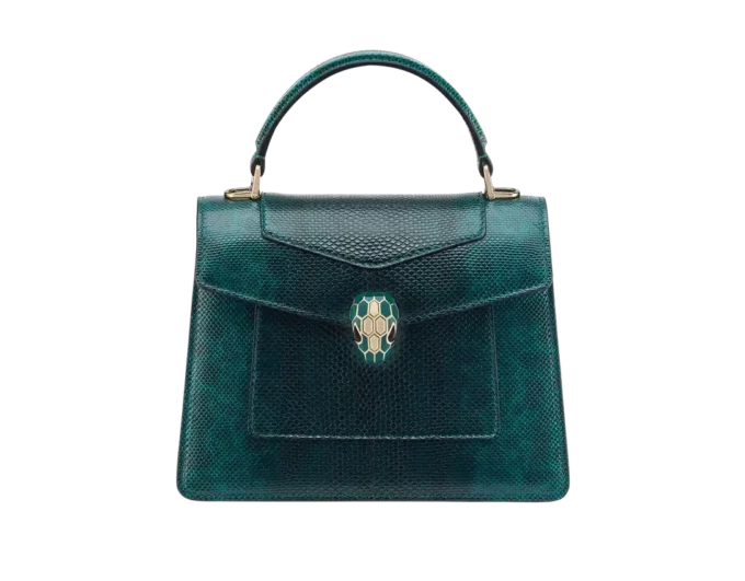Bolso Serpenti Forever mediano con asa superior