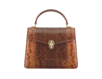 Bolso Serpenti Forever mediano con asa superior