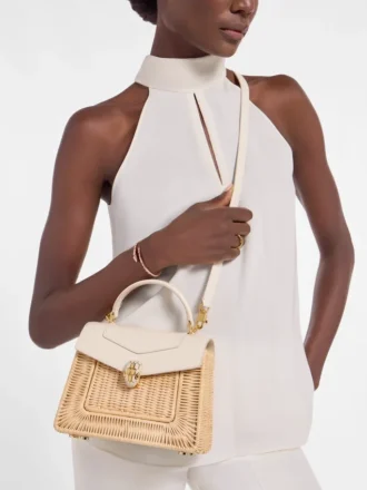 Bolso Serpenti Forever mediano con asa superior