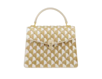 Bolso Serpenti Forever mediano con asa superior