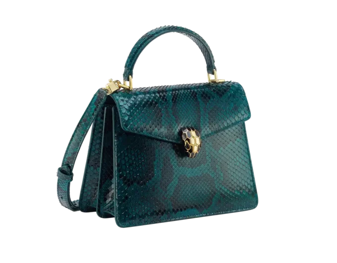 Bolso Serpenti Forever mediano con asa superior
