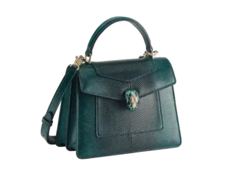 Bolso Serpenti Forever mediano con asa superior
