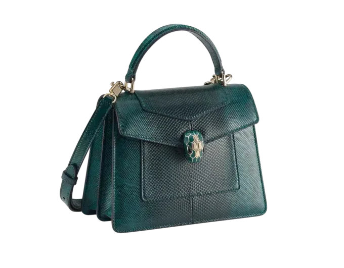 Bolso Serpenti Forever mediano con asa superior