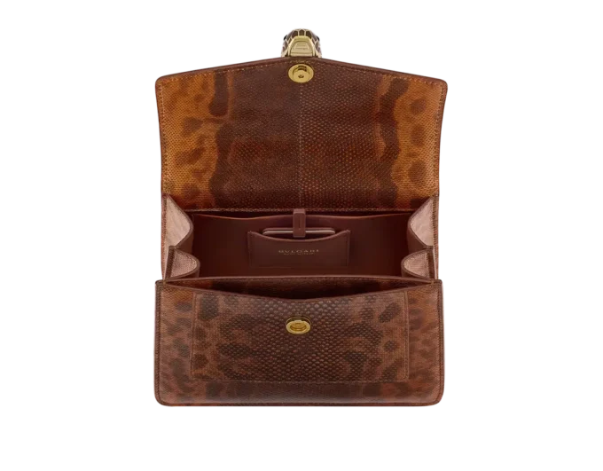 Bolso Serpenti Forever mediano con asa superior