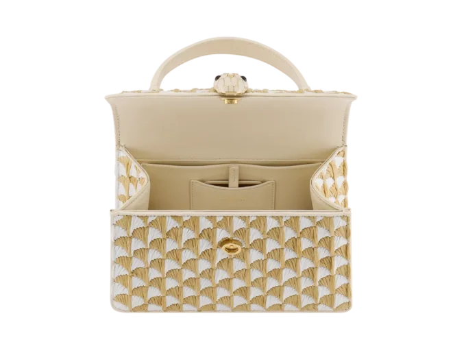 Bolso Serpenti Forever mediano con asa superior