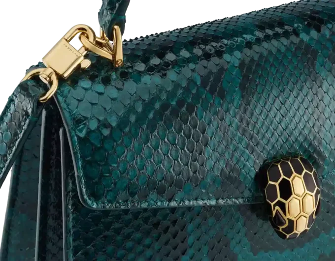 Bolso Serpenti Forever mediano con asa superior