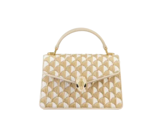 Bolso Serpenti Forever Mini con asa superior