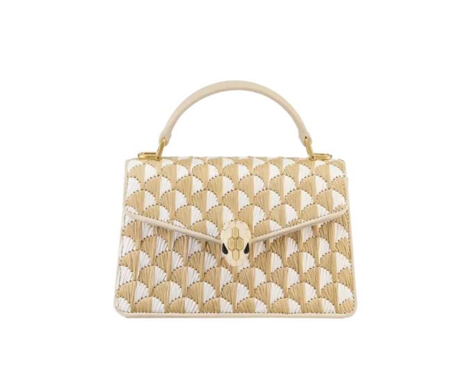 Bolso Serpenti Forever Mini con asa superior Bolso Serpenti Forever Mini con asa superior