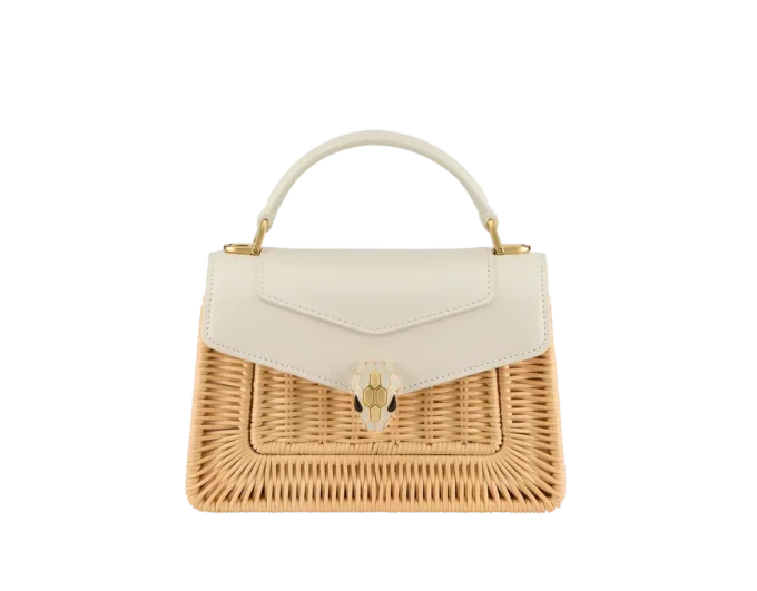 Bolso Serpenti Forever Mini con asa superior Bolso Serpenti Forever Mini con asa superior
