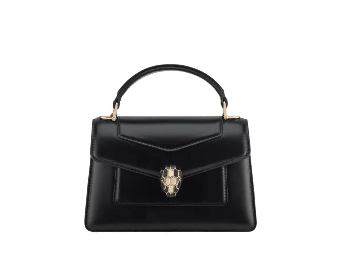 Bolso Serpenti Forever Mini con asa superior Bolso Serpenti Forever Mini con asa superior