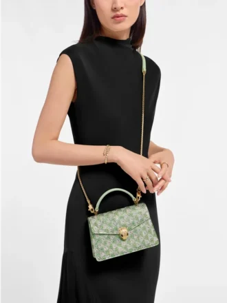 Bolso Serpenti Forever Mini con asa superior