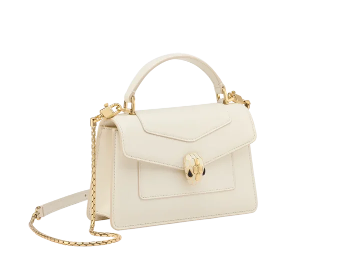 Bolso Serpenti Forever Mini con asa superior Bolso Serpenti Forever Mini con asa superior