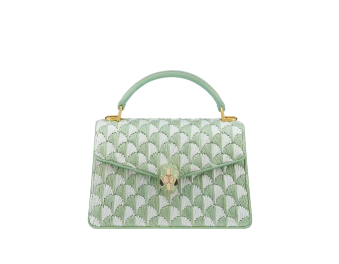 Bolso Serpenti Forever Mini con asa superior Bolso Serpenti Forever Mini con asa superior