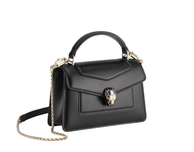 Bolso Serpenti Forever Mini con asa superior Bolso Serpenti Forever Mini con asa superior