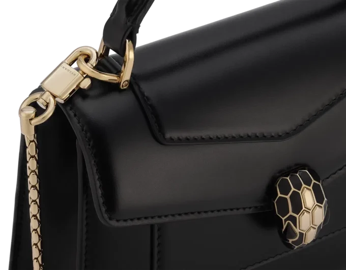 Bolso Serpenti Forever Mini con asa superior Bolso Serpenti Forever Mini con asa superior