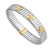 Pulsera Tubogas de oro y acero de Bvlgari