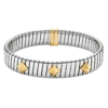 Pulsera Tubogas de oro y acero de Bvlgari